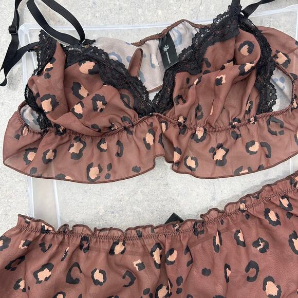 Brown and black leopard print - Picture 2 of 6